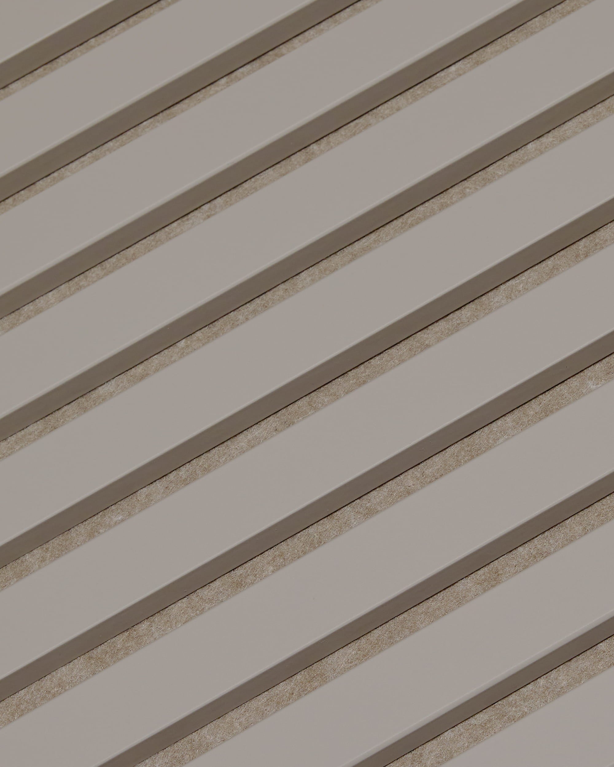 Akupanel | Akustikkpanel / Colored, Dark Cashmere, Dark Beige Felt, 240 x 60 cm 