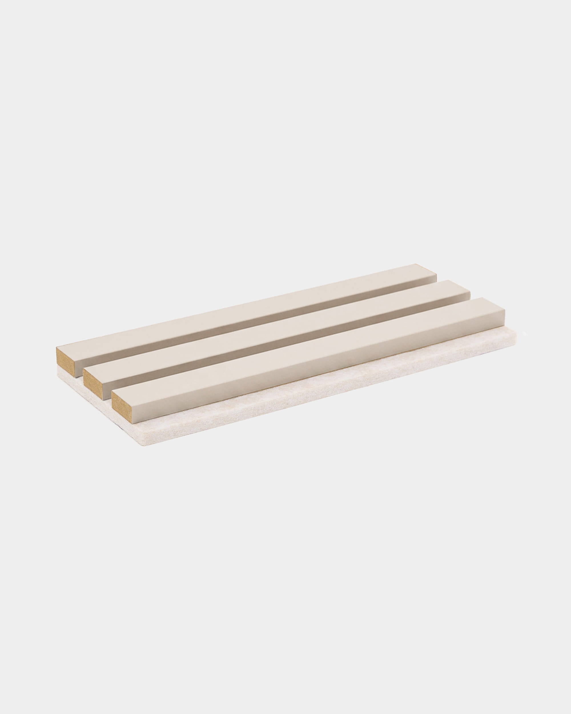 Akupanel | Prøve / Colored, Soft Linen, lys Beige filt 