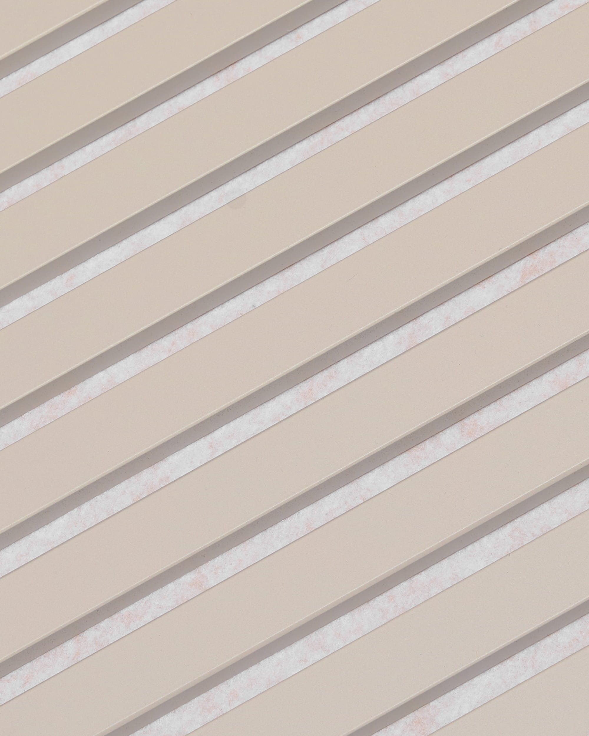 Akupanel | Akustikkpanel / Colored, Soft Linen, Light Beige Felt, 240 x 60 cm