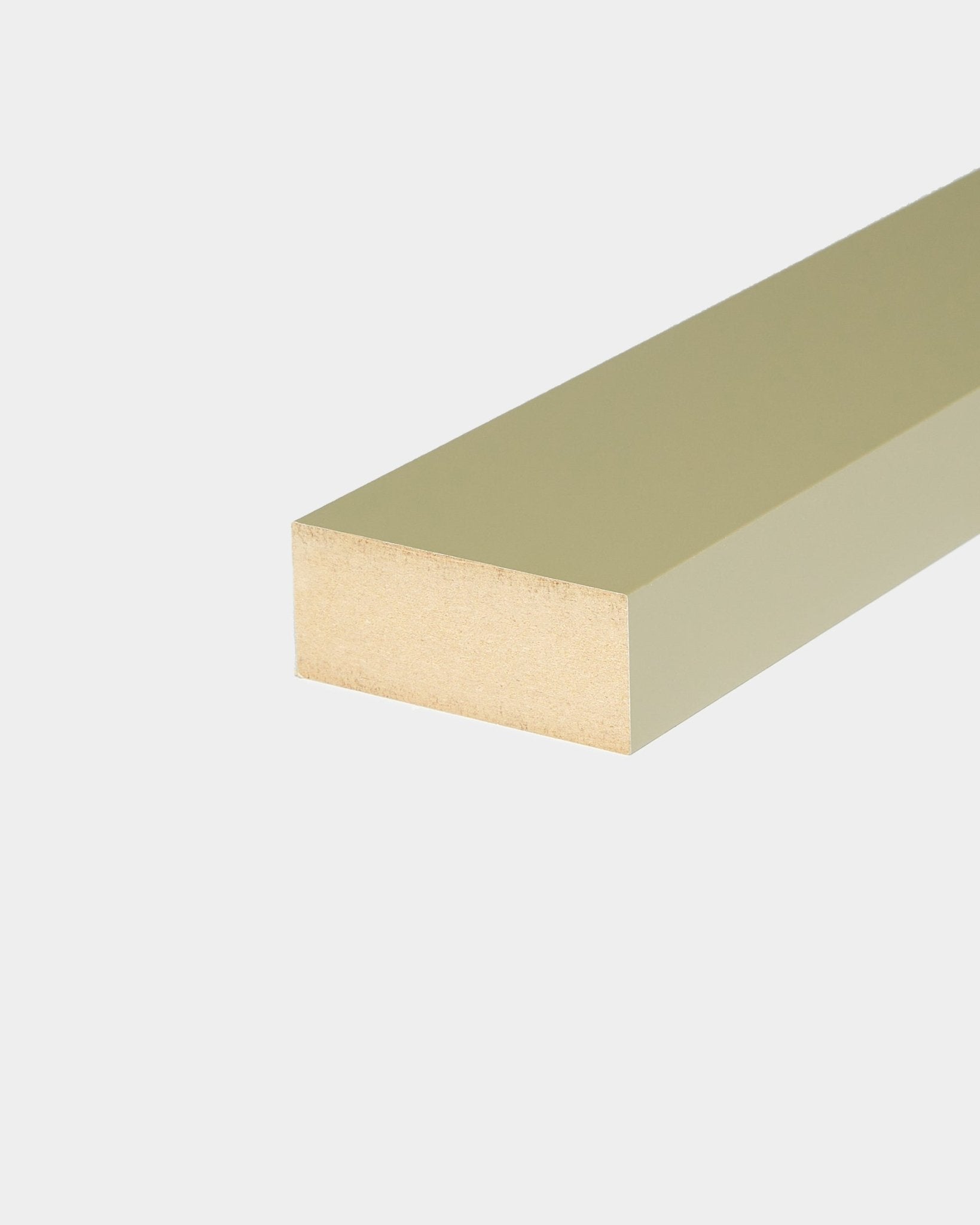 WoodUpp endelamell Moss 6,7 cm, designet for MDF-ramme eller panelvegg og Akupanel Akustikkpanel-installasjoner i nordiske interiører.