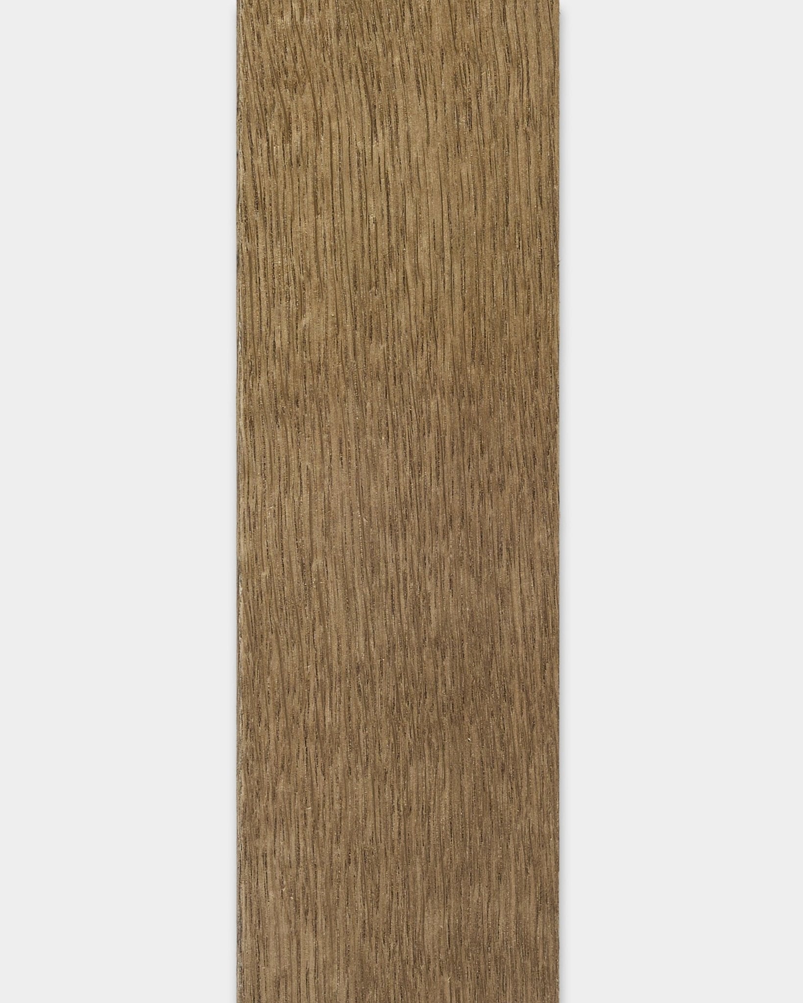 WoodUpp Lamella Akustikkpanel-bord i Rustic Grey Oak, 240 cm, med synlig trestruktur og glatte kanter mot hvit bakgrunn.