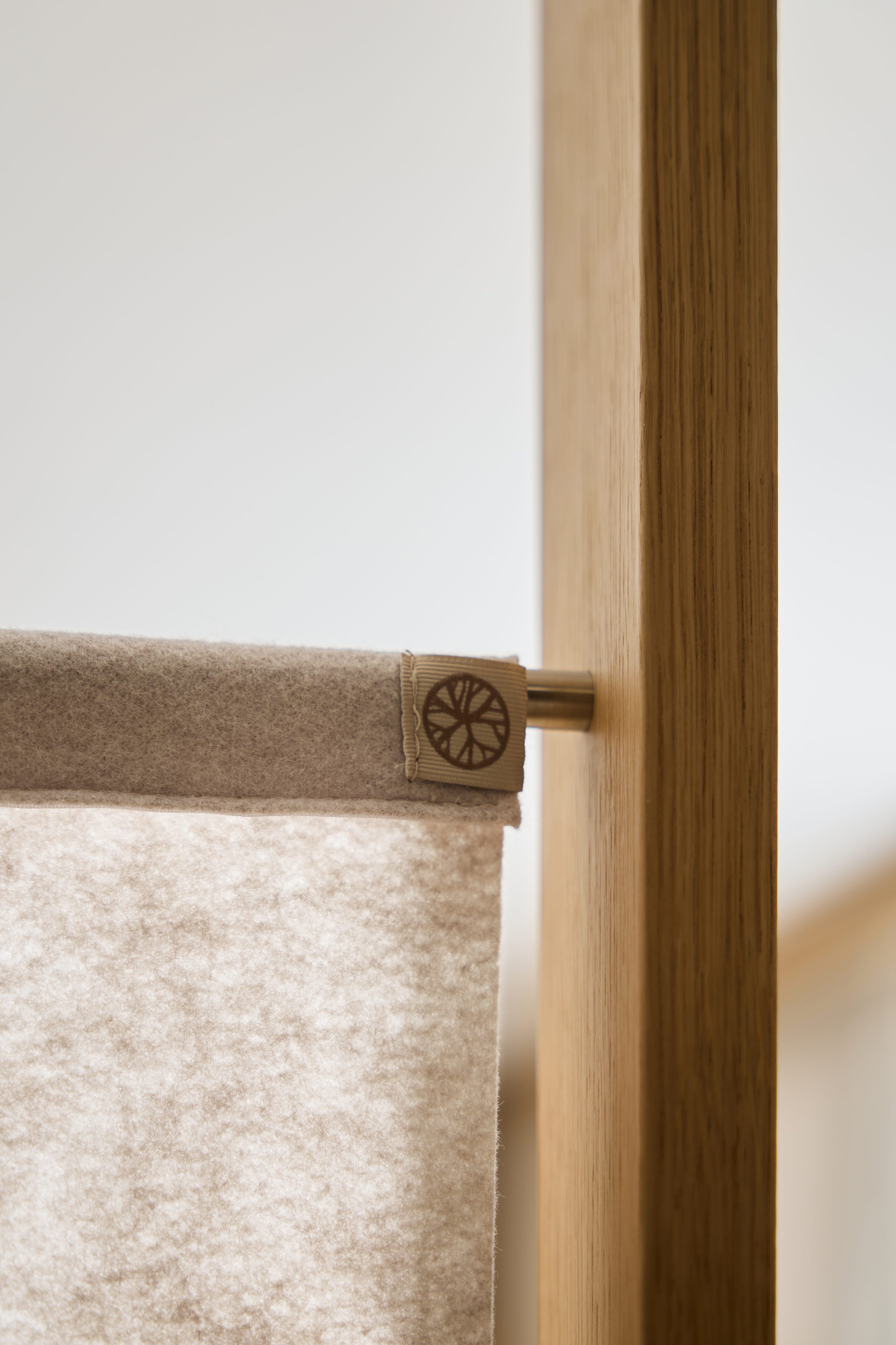 Vigg | Filtplate / 58 x 241 cm, lys Beige 