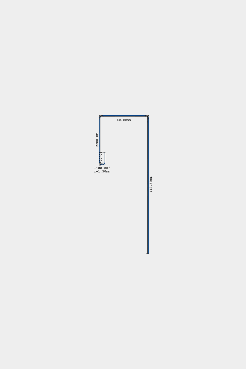 Monteringsprodukter | Aluwood / Toppavslutning – 240 cm 