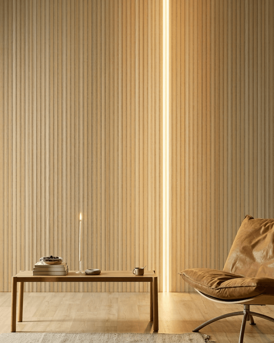 Lumi | LED-lyslist / Beige, 240 cm, (2 stk.) 